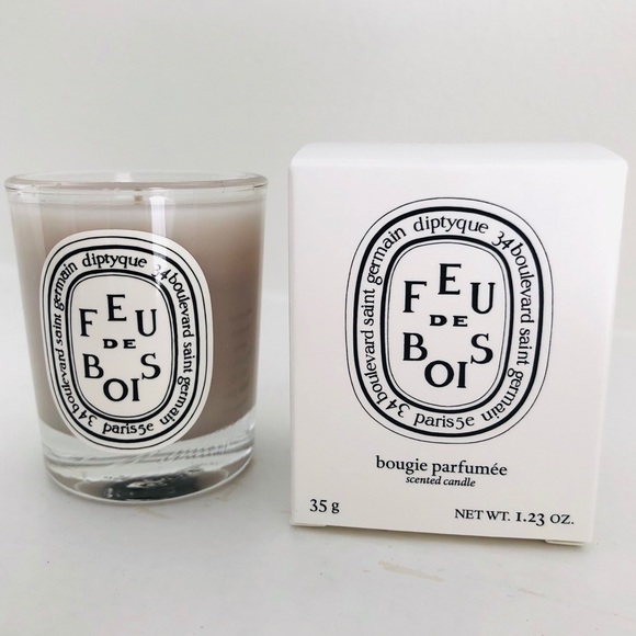 Diptyque Mini Travel Candle - FEU DE BOIS - Picture 3 of 3